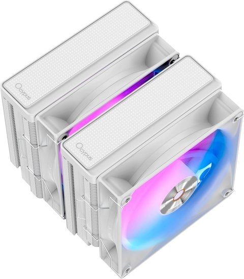 Изображение товара Кулер для процессора Ocypus Delta A62 ARGB WH (Delta-A62-WH2NAWN00X-GL)