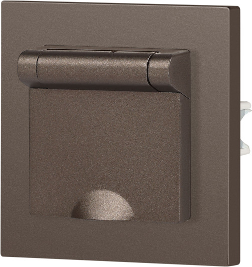 Изображение товара Розетка INTRO Accent 6-203-08 / Б0063436 (бронза)