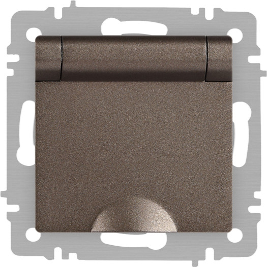 Изображение товара Розетка INTRO Accent 6-203-08 / Б0063436 (бронза)