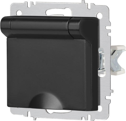 Изображение товара Розетка INTRO Accent 6-203-05 / Б0063747 (антрацит)