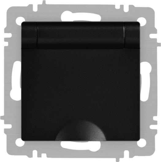 Изображение товара Розетка INTRO Accent 6-203-05 / Б0063747 (антрацит)