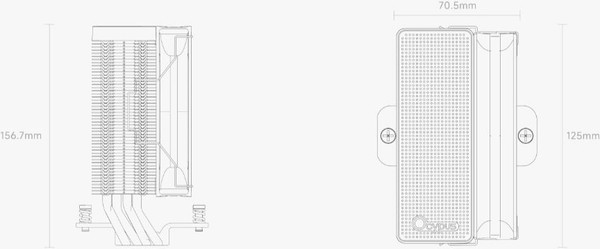 Изображение товара Кулер для процессора Ocypus Iota A40 BK (Iota-A40-BK1NNWD00X-GL)
