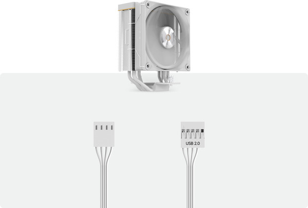 Изображение товара Кулер для процессора Ocypus Iota A40 WH (Iota-A40-WH1NNWD00X-GL)