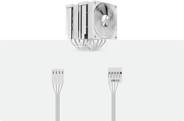 Изображение товара Кулер для процессора Ocypus Iota A62 WH (Iota-A62-WH2NNWD00X-GL)