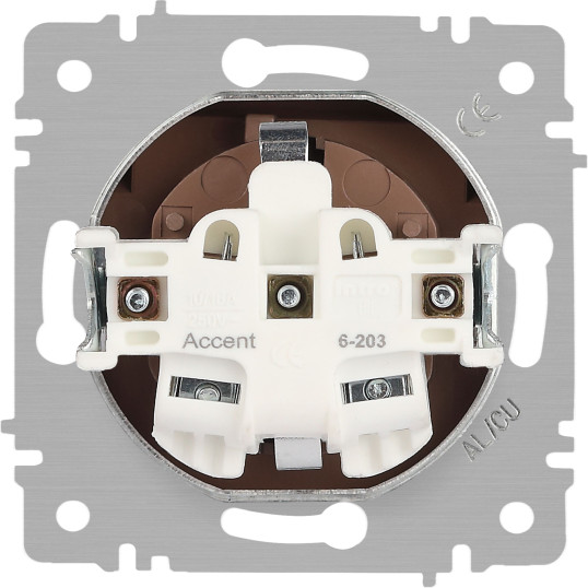 Изображение товара Розетка INTRO Accent 6-203-04 / Б0063738 (шампань)