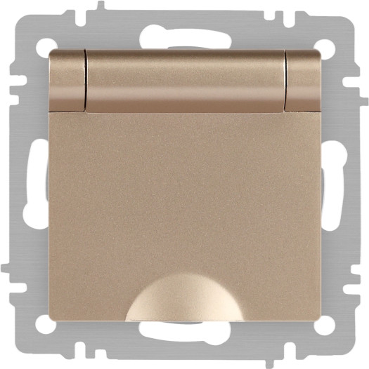 Изображение товара Розетка INTRO Accent 6-203-04 / Б0063738 (шампань)