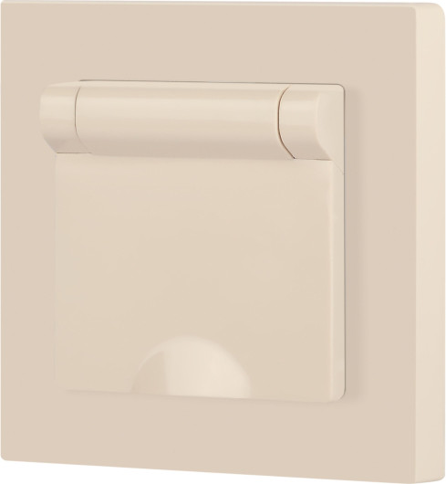 Изображение товара Розетка INTRO Accent 6-203-02 / Б0063716 (слоновая кость)