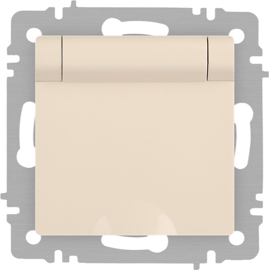 Изображение товара Розетка INTRO Accent 6-203-02 / Б0063716 (слоновая кость)