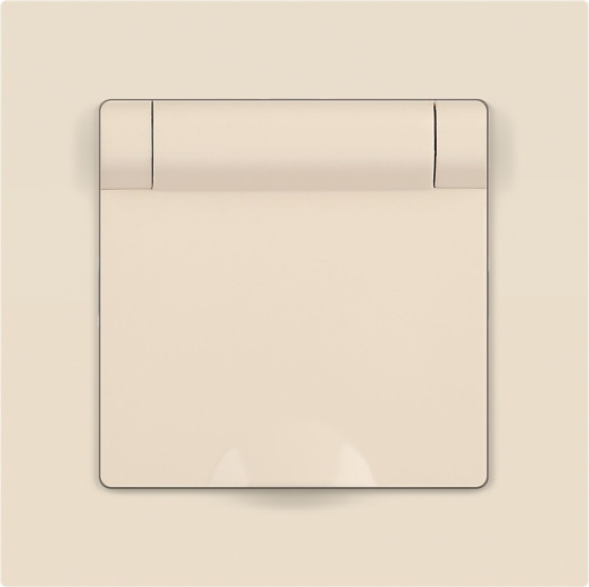 Изображение товара Розетка INTRO Accent 6-203-02 / Б0063716 (слоновая кость)