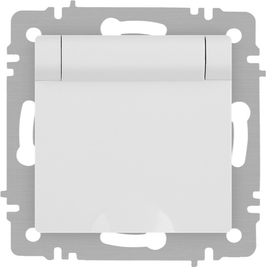 Изображение товара Розетка INTRO Accent 6-203-01М / Б0063713 (белый матовый)