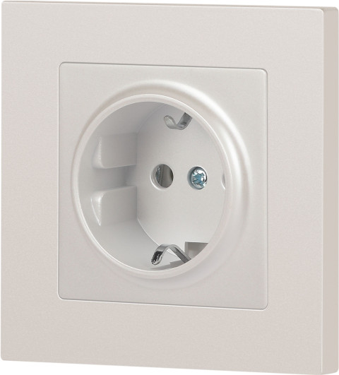 Изображение товара Розетка INTRO Accent 6-202-06 / Б0063695 (перламутр)