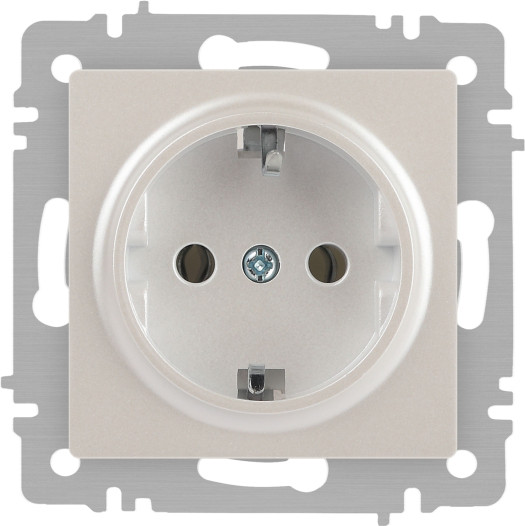 Изображение товара Розетка INTRO Accent 6-202-06 / Б0063695 (перламутр)