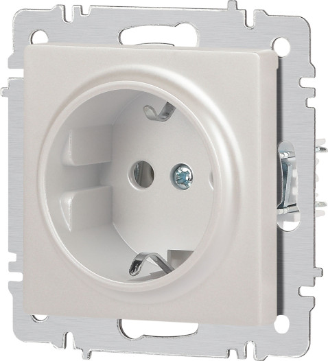 Изображение товара Розетка INTRO Accent 6-202-06 / Б0063695 (перламутр)