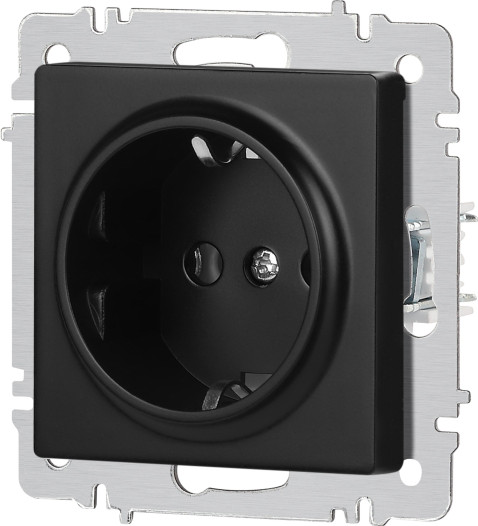 Изображение товара Розетка INTRO Accent 6-202-05 / Б0063693 (антрацит)