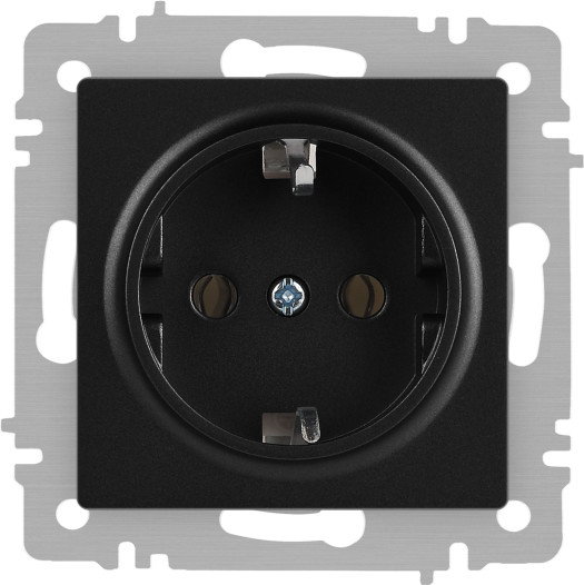 Изображение товара Розетка INTRO Accent 6-202-05 / Б0063693 (антрацит)