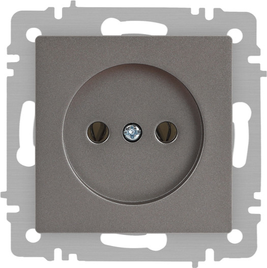 Изображение товара Розетка INTRO Accent 6-201-09 / Б0063673 (титан)