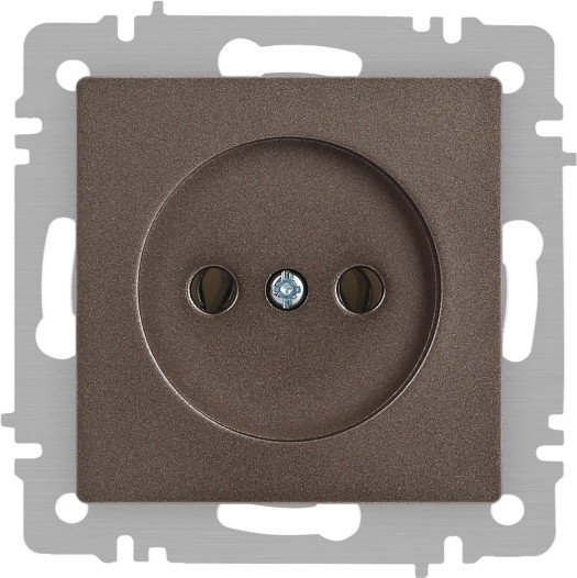 Изображение товара Розетка INTRO Accent 6-201-08 / Б0063670 (бронза)