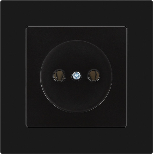 Изображение товара Розетка INTRO Accent 6-201-05 / Б0063665 (антрацит)