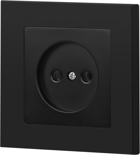 Изображение товара Розетка INTRO Accent 6-201-05 / Б0063665 (антрацит)
