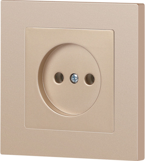 Изображение товара Розетка INTRO Accent 6-201-04 / Б0063663 (шампань)