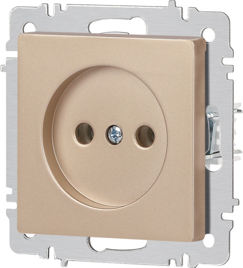 Изображение товара Розетка INTRO Accent 6-201-04 / Б0063663 (шампань)