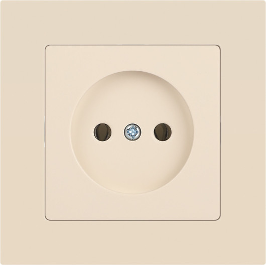 Изображение товара Розетка INTRO Accent 6-201-02 / Б0063659 (слоновая кость)