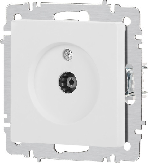 Изображение товара Розетка INTRO Accent 6-301-01М / Б0063603 (белый матовый)