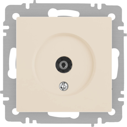 Изображение товара Розетка INTRO Accent 6-301-02 / Б0063605 (слоновая кость)