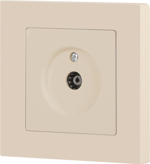 Изображение товара Розетка INTRO Accent 6-301-02 / Б0063605 (слоновая кость)