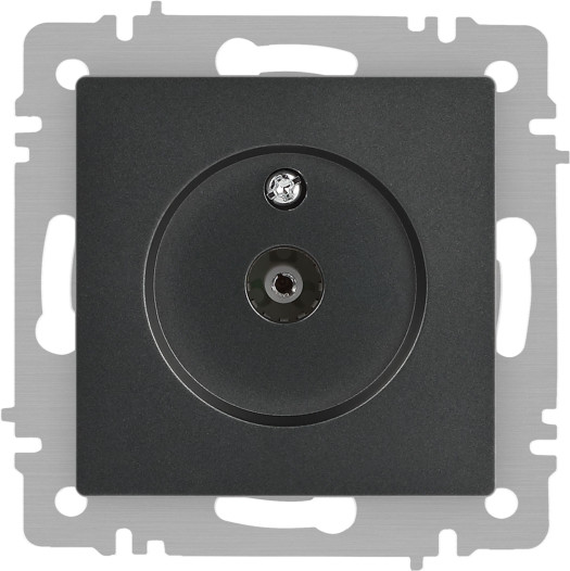 Изображение товара Розетка INTRO Accent 6-301-07 / Б0063614 (графит)