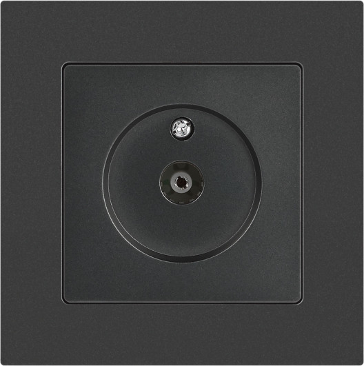 Изображение товара Розетка INTRO Accent 6-301-07 / Б0063614 (графит)