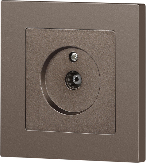 Изображение товара Розетка INTRO Accent 6-301-08 / Б0063616 (бронза)