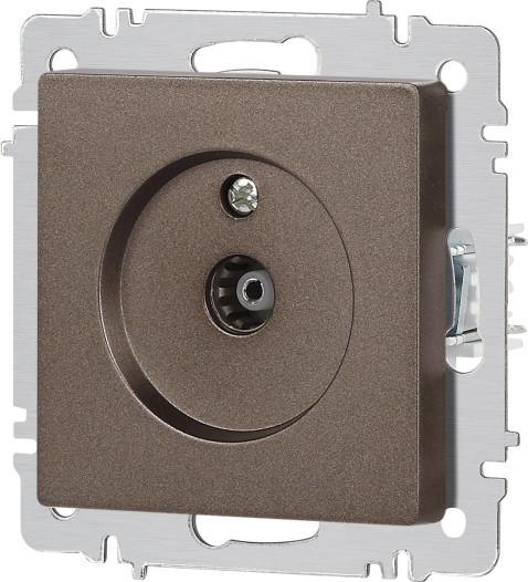 Изображение товара Розетка INTRO Accent 6-301-08 / Б0063616 (бронза)