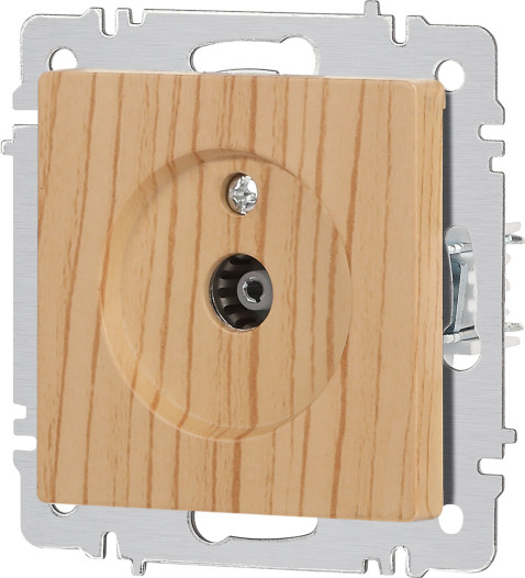 Изображение товара Розетка INTRO Accent 6-301-11 / Б0063622 (сосна)