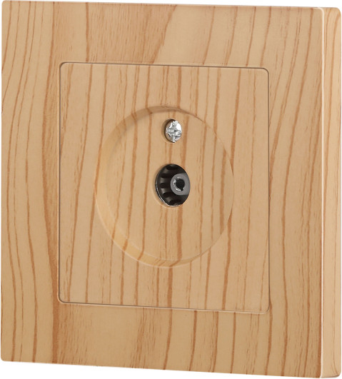 Изображение товара Розетка INTRO Accent 6-301-11 / Б0063622 (сосна)