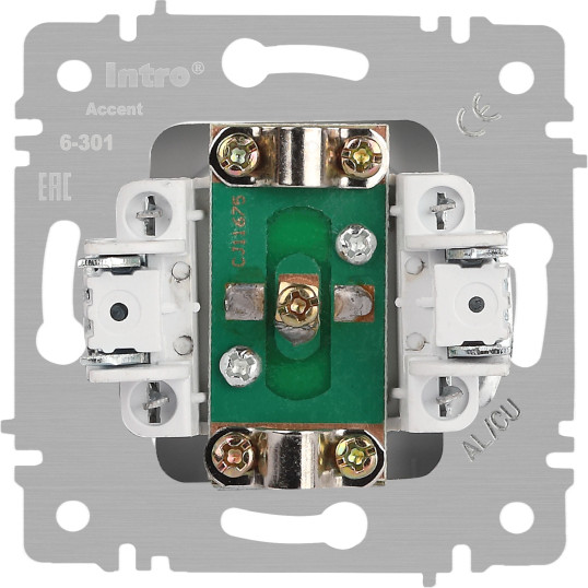 Изображение товара Розетка INTRO Accent 6-301-11 / Б0063622 (сосна)