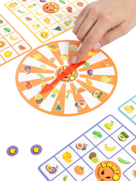 Изображение товара Настольная игра Десятое королевство Бинго. Овощи-фрукты / 05602