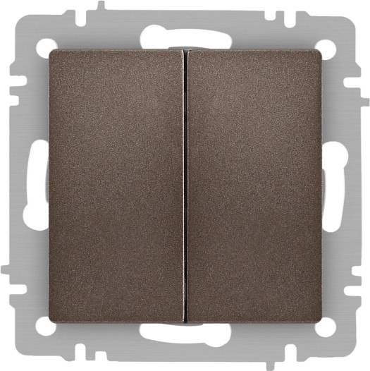Изображение товара Выключатель INTRO Accent 6-104-08 / Б0063497 (бронза)