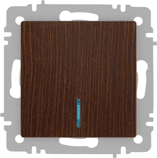 Изображение товара Выключатель INTRO Accent 6-102-10 / Б0063449 (венге)