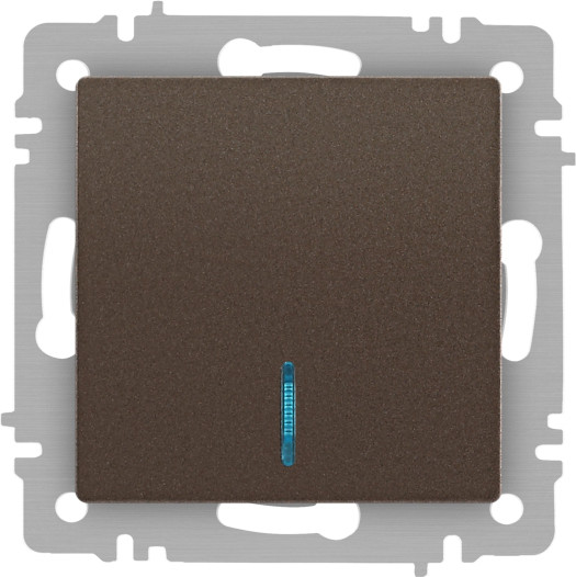 Изображение товара Выключатель INTRO Accent 6-102-08 / Б0063463 (бронза)
