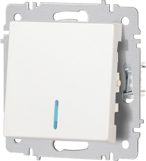 Изображение товара Выключатель INTRO Accent 6-102-06 / Б0063467 (перламутр)