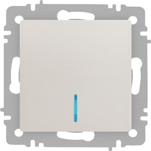 Изображение товара Выключатель INTRO Accent 6-102-06 / Б0063467 (перламутр)