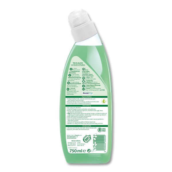 Изображение товара Чистящее средство для унитаза Frosch Уксусный (750мл)