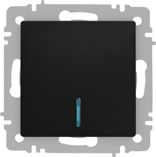 Изображение товара Выключатель INTRO Accent 6-102-05 / Б0063431 (антрацит)