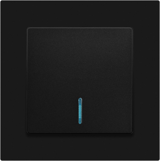 Изображение товара Выключатель INTRO Accent 6-102-05 / Б0063431 (антрацит)
