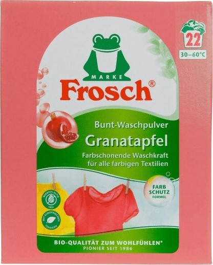 Изображение товара Стиральный порошок Frosch Гранат для цветного белья (1.45кг)