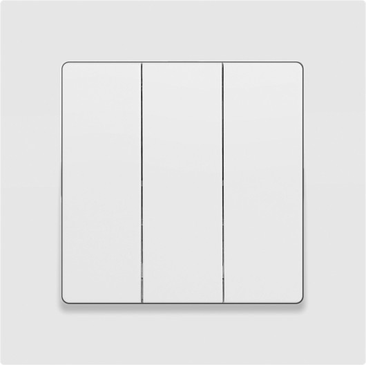 Изображение товара Выключатель INTRO Accent 6-106-01М / Б0063532 (белый матовый)