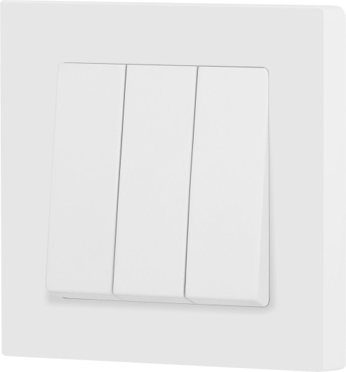 Изображение товара Выключатель INTRO Accent 6-106-01М / Б0063532 (белый матовый)