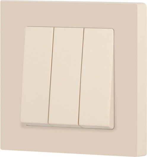 Изображение товара Выключатель INTRO Accent 6-106-02 / Б0063534 (слоновая кость)