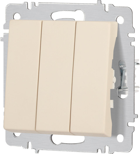 Изображение товара Выключатель INTRO Accent 6-106-02 / Б0063534 (слоновая кость)